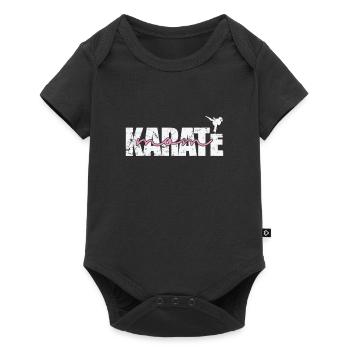Karaté Maman - Body à manches courtes Premium Bébé - noir - Devant
