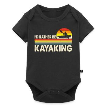 Kayak - Body à manches courtes Premium Bébé - noir - Devant