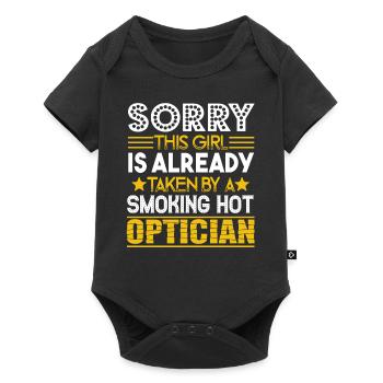 Optician Taken By A Smokin Hot Optician - Baby Premium short-sleeve bodysuit - black - Front