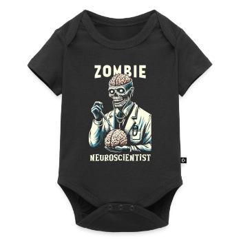 Psychological Horror psychiatric suspense - Baby Premium short-sleeve bodysuit - black - Front