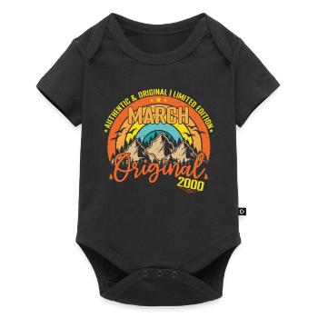March 2000 March Anniversary 2000 March Original - Baby Premium short-sleeve bodysuit - black - Front