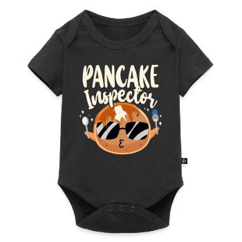 Pancake Lover Kids Pancake - Baby Premium short-sleeve bodysuit - black - Front