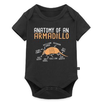 Armadillo Pet Armadillo Gift - Baby Premium short-sleeve bodysuit - black - Front