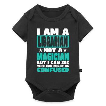 Librarian - Baby Premium short-sleeve bodysuit - black - Front