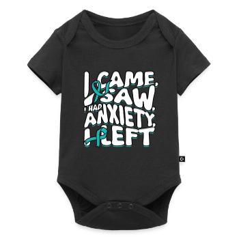 Anxiety disorder Anxiety disorders - Baby Premium short-sleeve bodysuit - black - Front