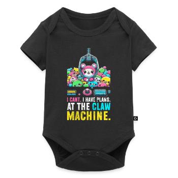 Automatic gripper Kraller gripper - Baby Premium short-sleeve bodysuit - black - Front