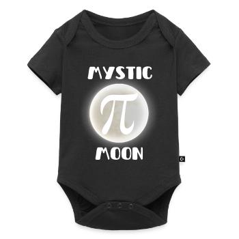 Mystic Maths Pi Moon - Baby Premium short-sleeve bodysuit - black - Front