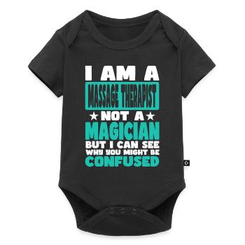 Massage Therapist - Baby Premium short-sleeve bodysuit - black - Front