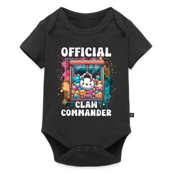 Pince Kraller Official Claw Commander - Body à manches courtes Premium Bébé - noir - Devant