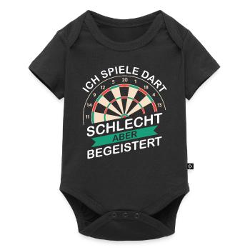 Fléchettes Fléchettes Joueur de fléchettes Fléchettes Sport - Body à manches courtes Premium Bébé - noir - Devant