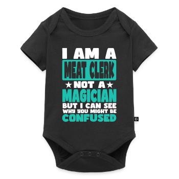 Meat Clerk - Baby Premium short-sleeve bodysuit - black - Front
