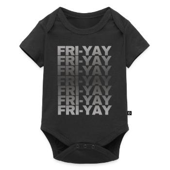 Fri Yay Enseignants Ambiance du week-end de l’école - Body à manches courtes Premium Bébé - noir - Devant