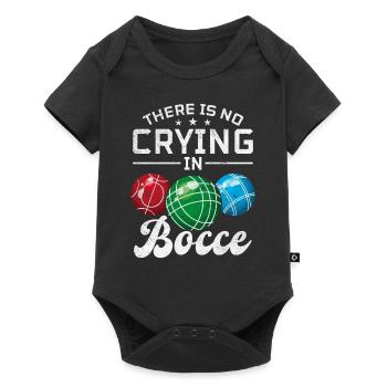 There Is No Crying In Bocce - Boccia Player - Baby Premium Kurzarmbody - Schwarz - Vorne