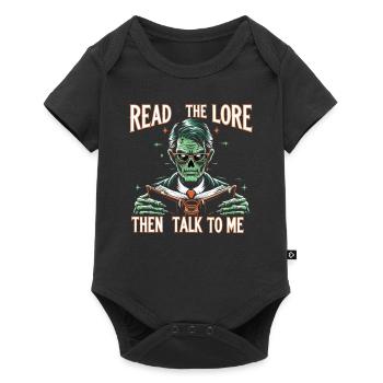 Horror Movie Fan Zombie Horror Classic - Baby Premium short-sleeve bodysuit - black - Front