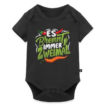 It Always Burns Twice - Chili Cook Hot Sauce - Baby Premium short-sleeve bodysuit - black - Front