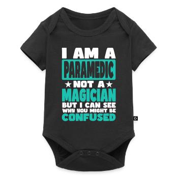Paramedic - Baby Premium short-sleeve bodysuit - black - Front