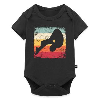 Synchronized Water Diver High Diver - Baby Premium short-sleeve bodysuit - black - Front
