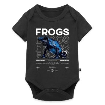 Dendrobates Azureus Dart Frog Streetwear Frog - Baby Premium short-sleeve bodysuit - black - Front