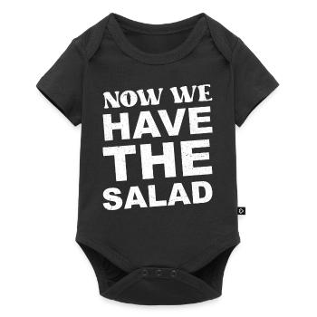 Denglish Sayings Gift I Now We Have The Salad - Baby Premium short-sleeve bodysuit - black - Front