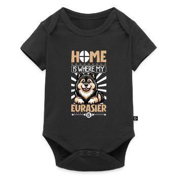 Home - Eurasier - Baby Premium short-sleeve bodysuit - black - Front