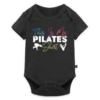 Instructeur de Pilates Professeur C’est - Body à manches courtes Premium Bébé - noir - Devant