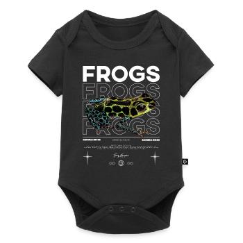Ranitomeya Imitator Frog Streetwear Frog Keeper - Baby Premium short-sleeve bodysuit - black - Front