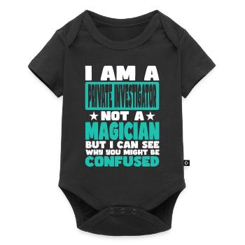 Private Investigator - Baby Premium short-sleeve bodysuit - black - Front