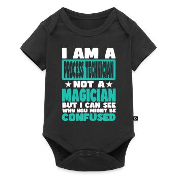 Process Technician - Baby Premium short-sleeve bodysuit - black - Front