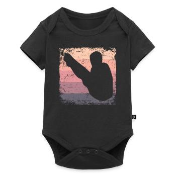 Synchronized Water Diver High Diver - Baby Premium short-sleeve bodysuit - black - Front