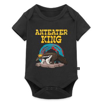 Dear Anteater Gift - Baby Premium short-sleeve bodysuit - black - Front