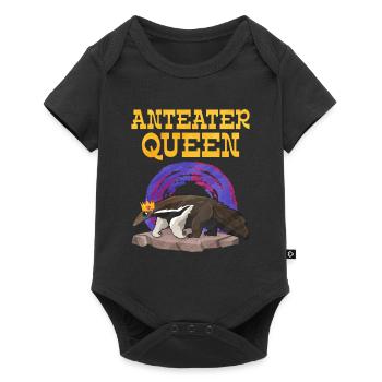 Dear Anteater Gift - Baby Premium short-sleeve bodysuit - black - Front