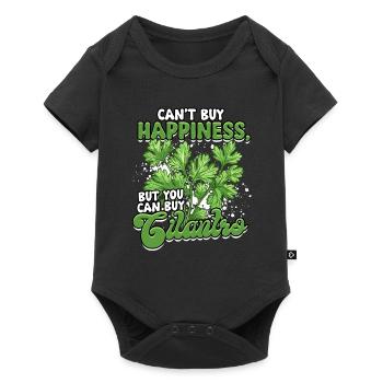 Coriander Lovers - Baby Premium short-sleeve bodysuit - black - Front