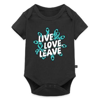 Anxiety Disorder Anxiety Disorders Live Love Leave - Baby Premium short-sleeve bodysuit - black - Front