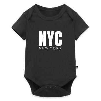 New York - Body à manches courtes Premium Bébé - noir - Devant
