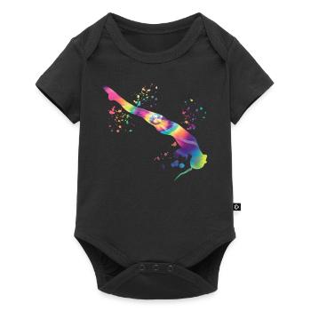 Synchronized Water Diver High Diver - Baby Premium short-sleeve bodysuit - black - Front