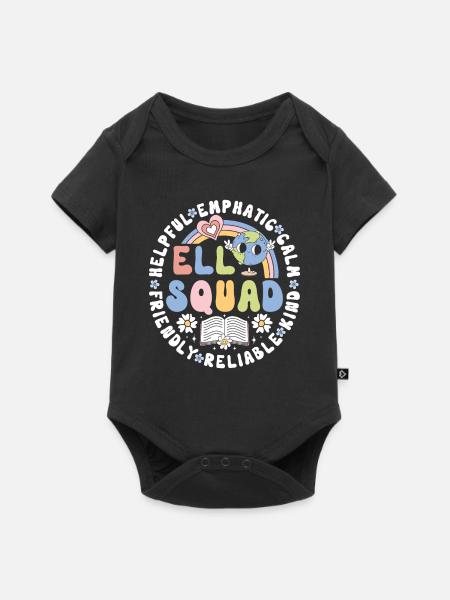 Englischlehrerin Englischlehrer Nachhilfelehrer - Baby Premium Kurzarmbody - Schwarz