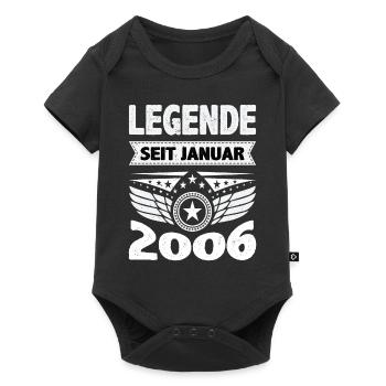 January 2006 Legend for 18 years man woman - Baby Premium short-sleeve bodysuit - black - Front