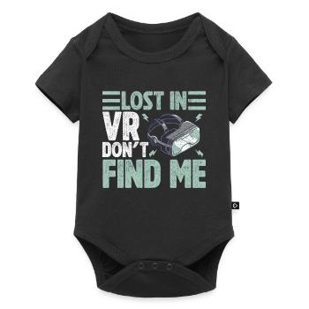 Réalité virtuelle VR Gamer Funnz - Body à manches courtes Premium Bébé - noir - Devant
