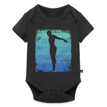 Synchronized Water Diver High Diver - Baby Premium short-sleeve bodysuit - black - Front