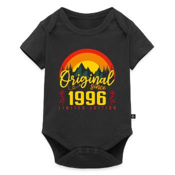 Birthday 1996 Birthday Born in 1996 Gift - Baby Premium short-sleeve bodysuit - black - Front