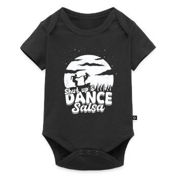 Tais-toi et danse Salsa Salsero Salsera - Body à manches courtes Premium Bébé - noir - Devant