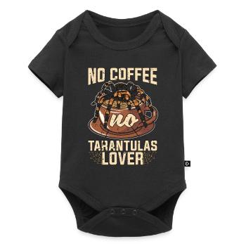 L’amant de la tarentule Pas de café Pas d’araignée L’amant du café - Body à manches courtes Premium Bébé - noir - Devant