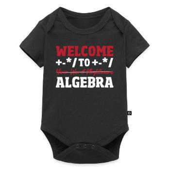 Formules Pi Math Teacher Math Cadeaux liés aux mathématiques - Body à manches courtes Premium Bébé - noir - Devant