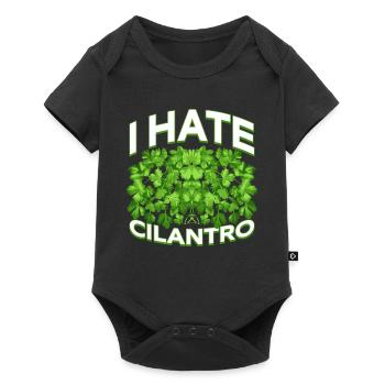 Anti Coriander Coriander Hater I Hate Cilantro - Baby Premium short-sleeve bodysuit - black - Front