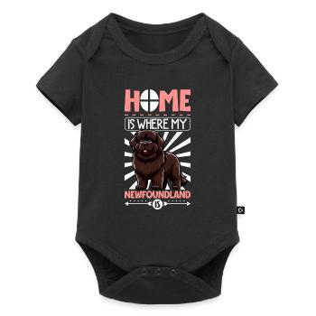 Accueil - Terre-Neuve - Body à manches courtes Premium Bébé - noir - Devant