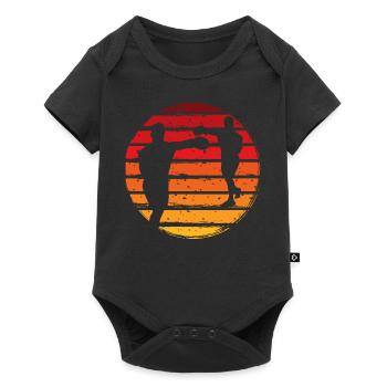 Boxing - Baby Premium short-sleeve bodysuit - black - Front