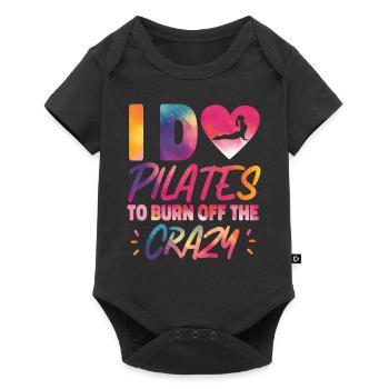 Pilates Instructor Teacher - Baby Premium Kurzarmbody - Schwarz - Vorne