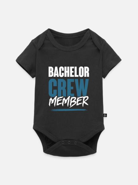 Bachelor Crew - Baby Premium Kurzarmbody - Schwarz