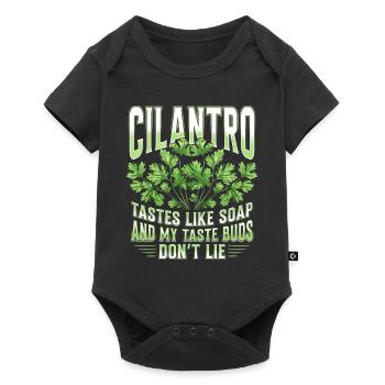 Coriander Coriander Hater - Baby Premium short-sleeve bodysuit - black - Front