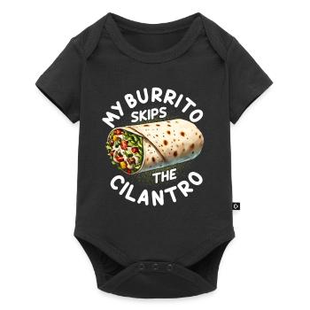 Coriander Hater My Burrito Skips The Cilantro - Baby Premium short-sleeve bodysuit - black - Front